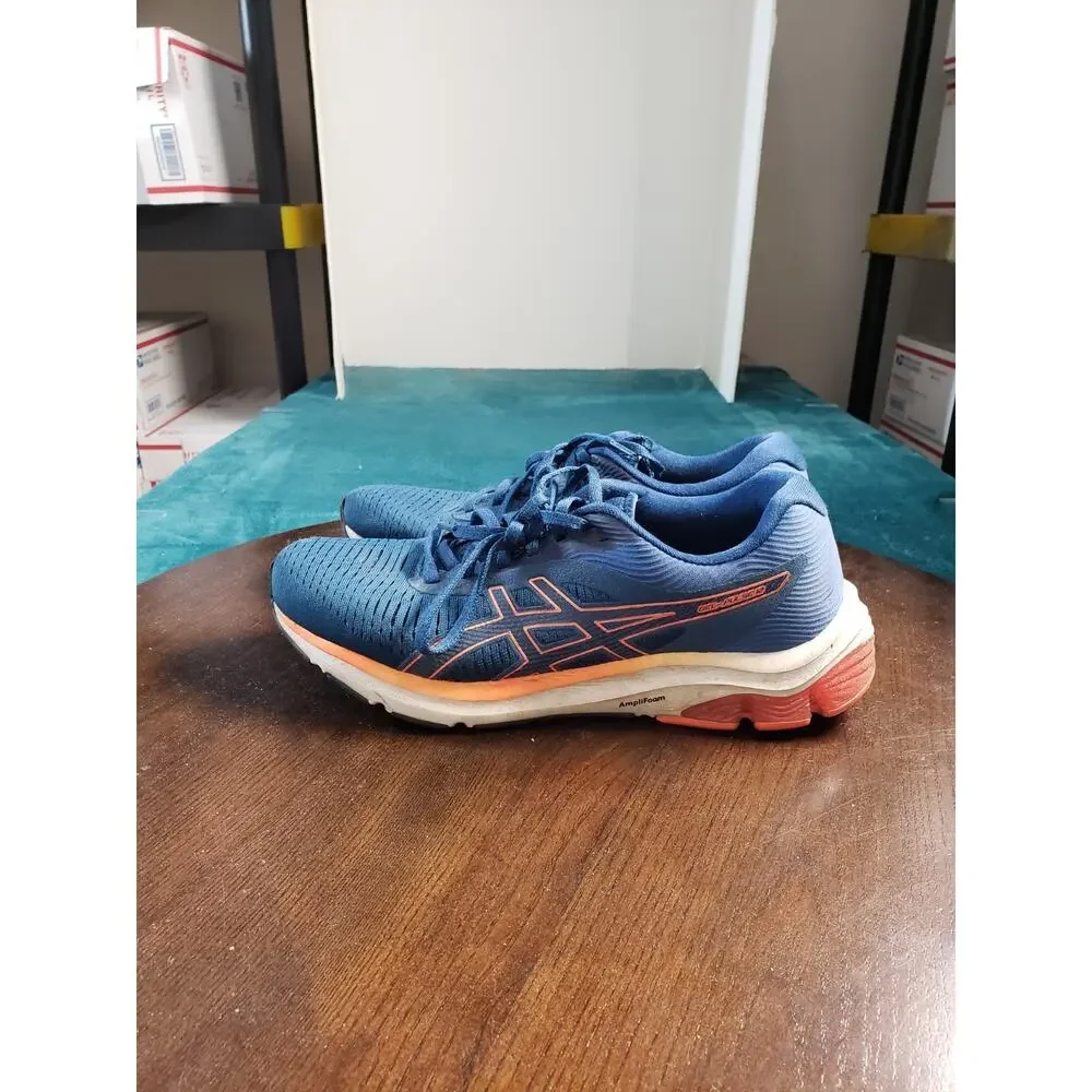 ASICS Gel Pulse 12 Amplifoam Shoes Size 8.5 Womens Blue Running Gym 1012A724